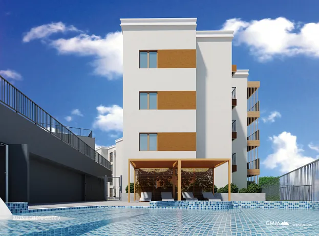 Apartments in a new complex in Tivat