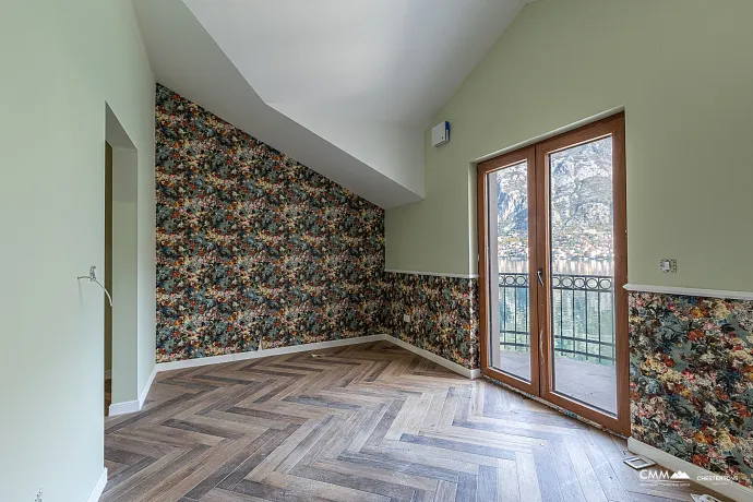 A luxurious three-story villa on the first sea line in  Kotor