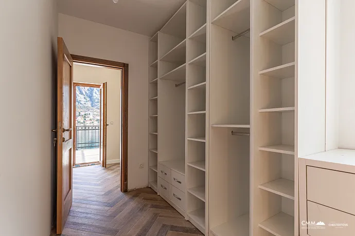 A luxurious three-story villa on the first sea line in  Kotor