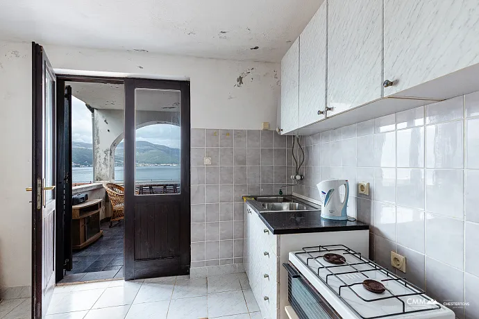 Cozy Two-Bedroom Apartment with a View of the Bay of Kotor