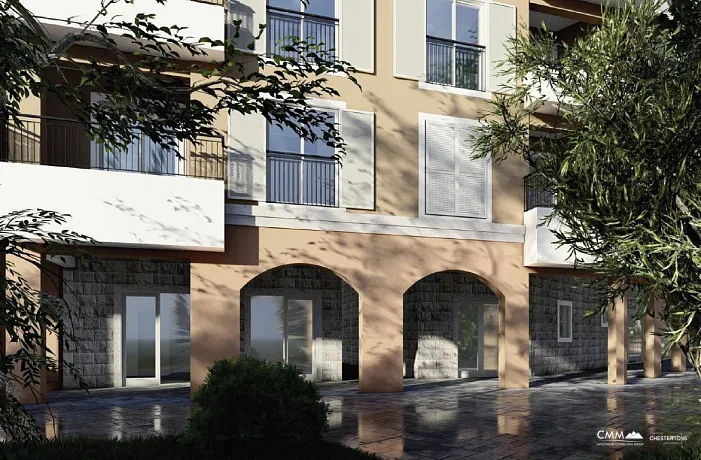 Apartments in a new building in the very Center of Budva