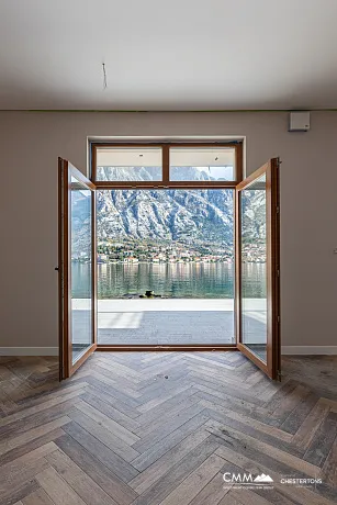 A luxurious three-story villa on the first sea line in  Kotor