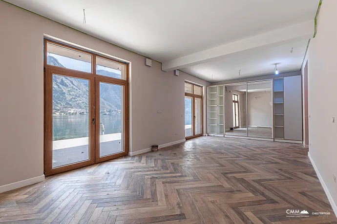 A luxurious three-story villa on the first sea line in  Kotor