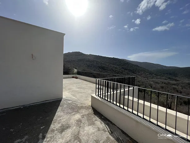 New villa with panoramic sea view in Buljarica