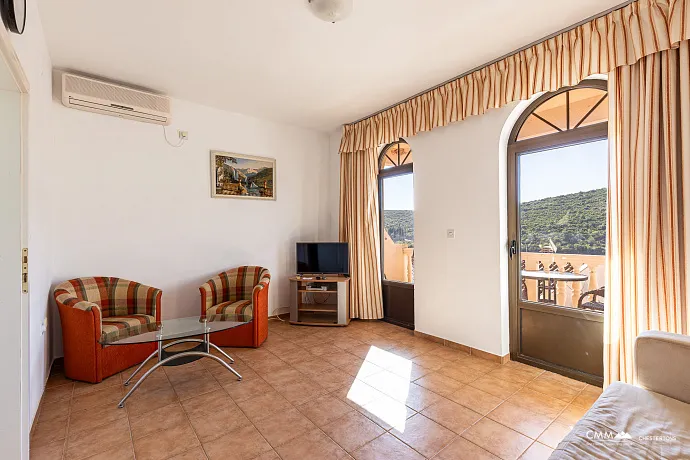 Cozy Seafront Apartment in Bigovo — with Terrace and Stunning Sea View