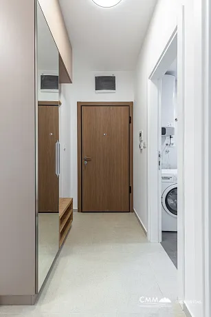 Luxury Two-Bedroom Apartment in Bečići – Panoramic Sea View of Sveti Stefan