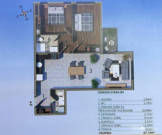 Modern Residential Complex in the Center of Bar