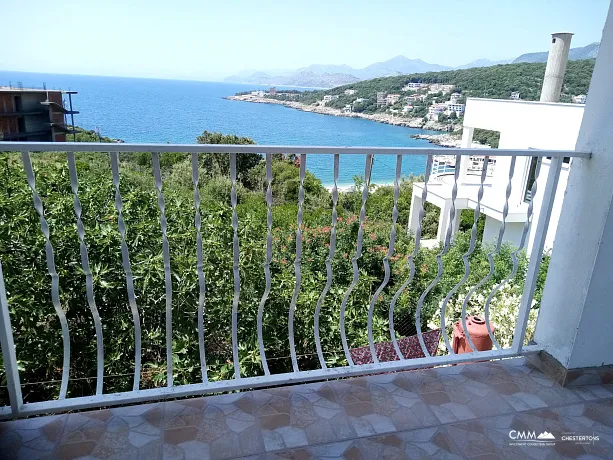 House in Utekha with sea view