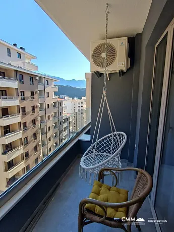 Apartment in a new building in Becici, 200 meters from the sea