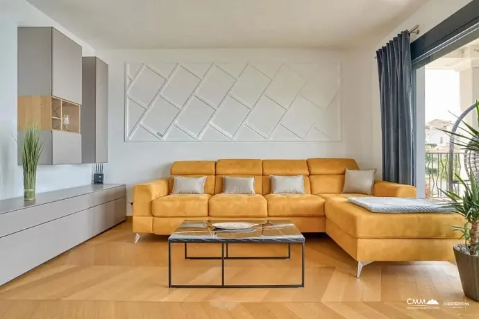 3-Bedroom Apartment, 90 m², Blizikuće — Sea View of Sveti Stefan