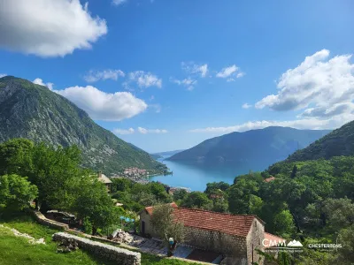 Plot with Sea View and Natural Waterfall near Kotor