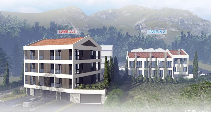 Apartment complex in Donja Lastva