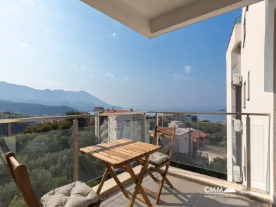 Modern Sea View Apartment – Becici