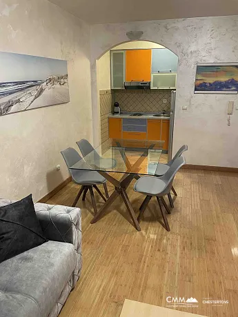 Modern apartment in Pržno, 46 m², near the sea