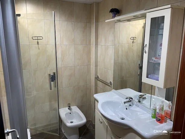 Modern apartment in Pržno, 46 m², near the sea