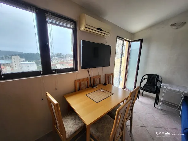 One bedroom apartment with sea view in Becici