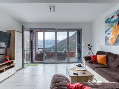 Modern One-Bedroom Apartment with Sea & Mountain Views