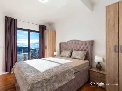 Cozy 2-Bedroom Apartment with Stunning Sea View in Bečići