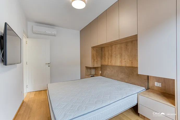 Luxury Two-Bedroom Apartment in Bečići – Panoramic Sea View of Sveti Stefan