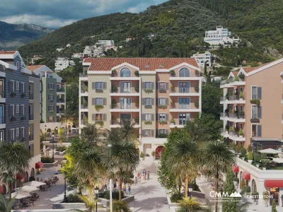 Apartments in new complex in Tivat