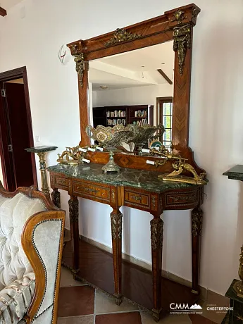 Magnificent villa with a fireplace on the first line with views of the Bay of Kotor