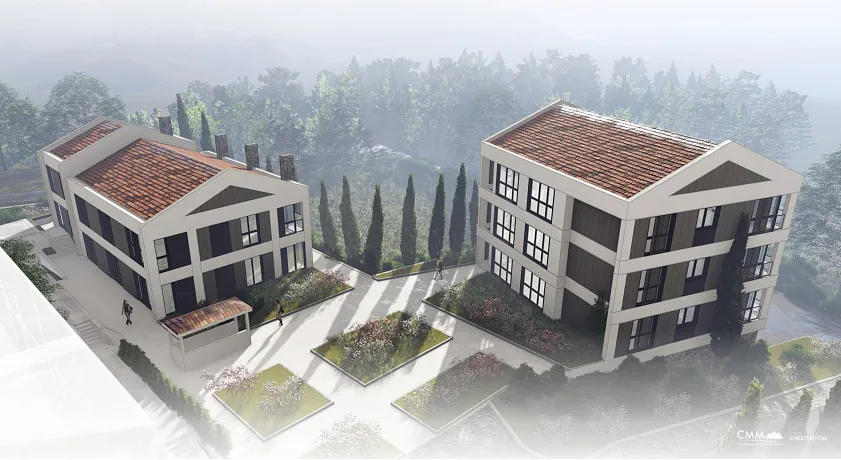 Apartment complex in Donja Lastva