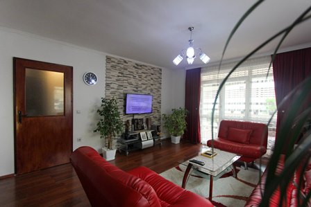 Two-storey house in the village of Belishi