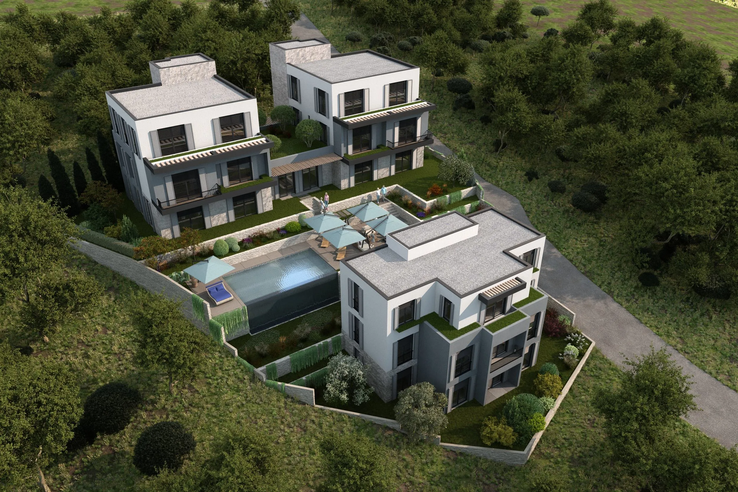  Apartments in a developing complex in Kotor