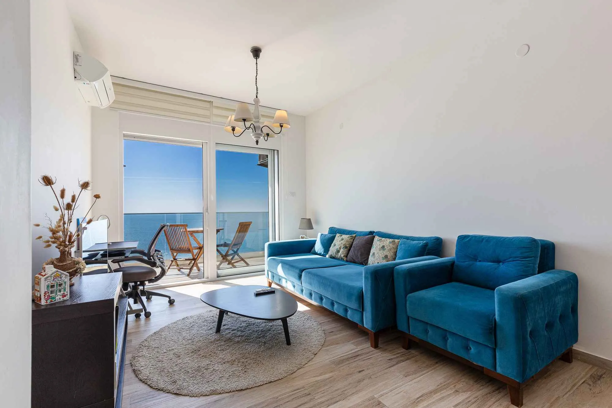 A one-bedroom apartment of 53m² in Dobre Vode
