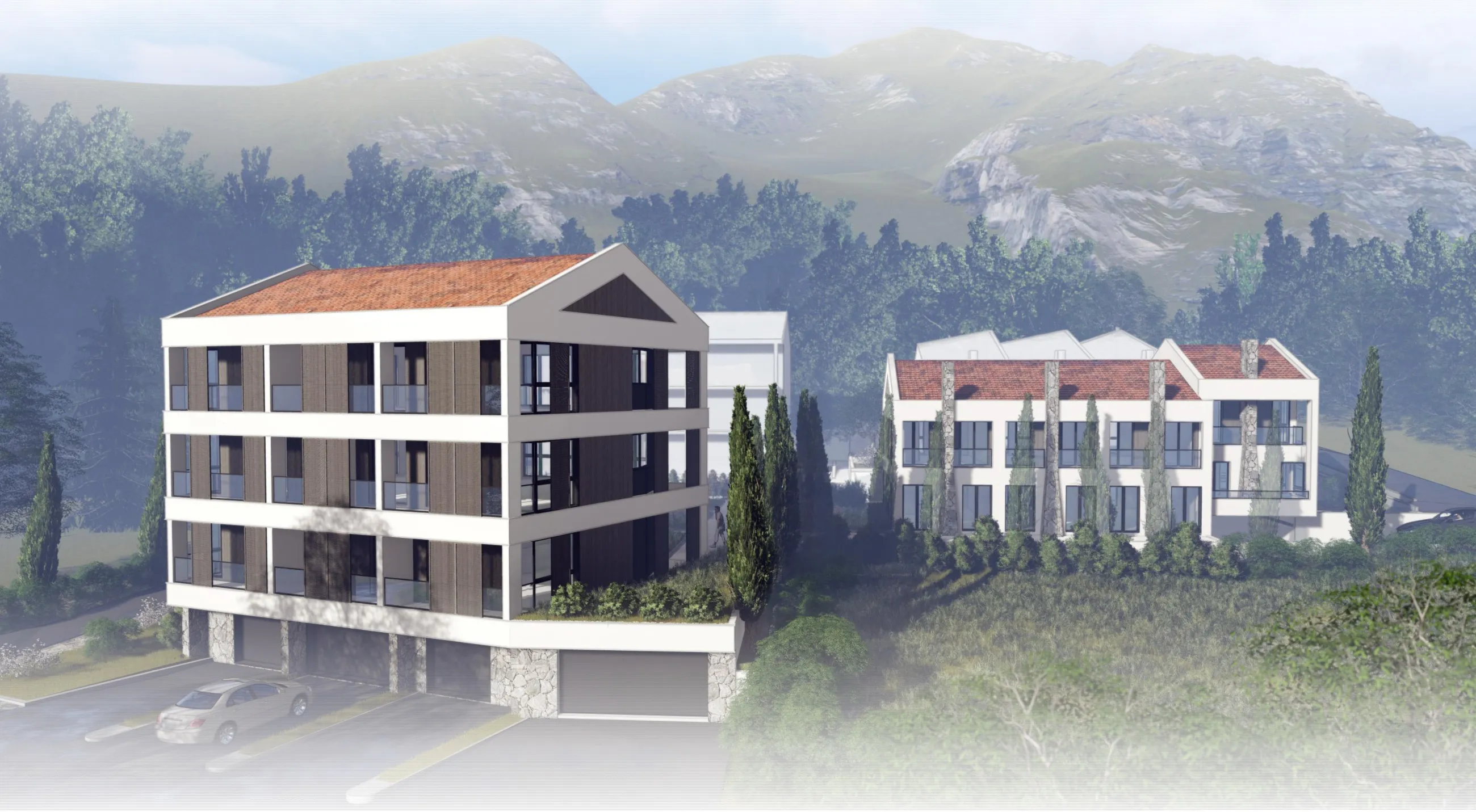 Apartmentkomplex in Donja Lastva