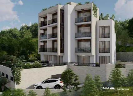 Apartments in a new building in Tivat