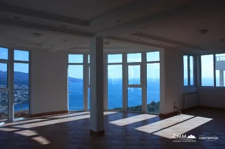 Two villas with panoramic sea view in Bar