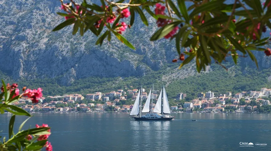 Sailing in Montenegro