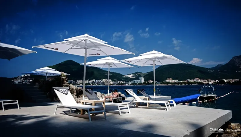 Luxurious apartments in Budva with spectacular sea view