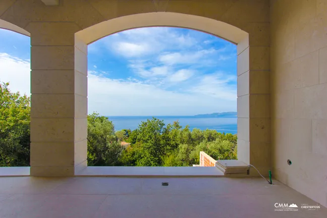 Two magnificent villas, exquisitely designed and with unrivaled views of the sparkling sea.