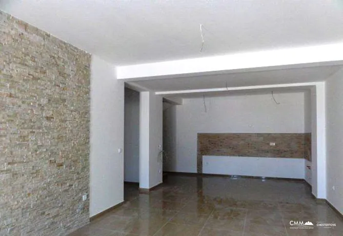 One-bedroom apartment in Dobrota with sea view