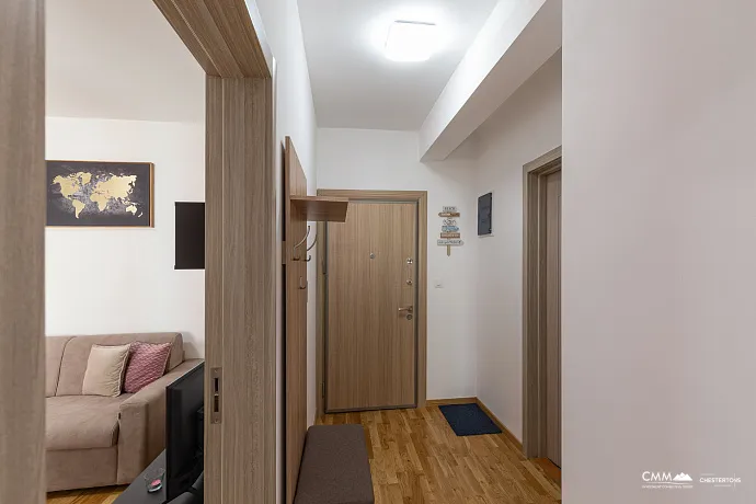 Modern one-bedroom apartment in a new building near the sea in Bečići