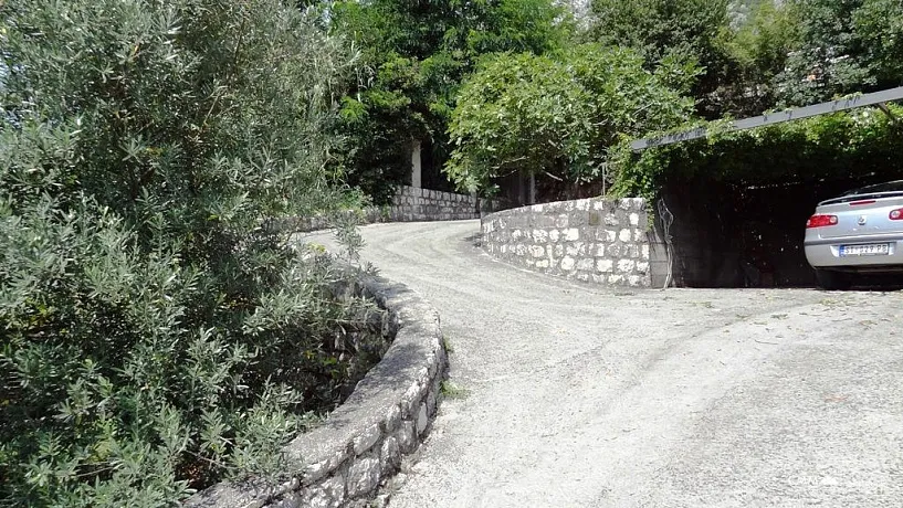 House on the first line to the sea in Dobrota, Kotor