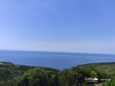 Plot for construction with a view of the sea in the area of ​​Zagora