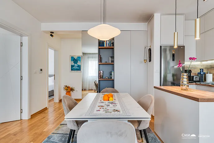 6907 Two-bedroom furnished apartment 63 m², Podkuk, Tivat
