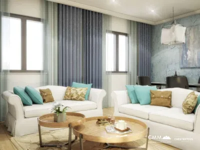 Penthouse in Przno with panoramic sea view