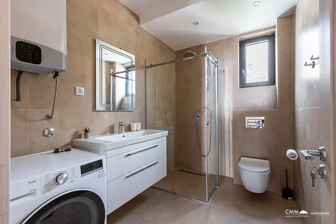 For sale: an exclusive, fully furnished luxury apartment with a spacious terrace.