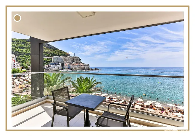 Apartments in Rafailovici for sale on the first line