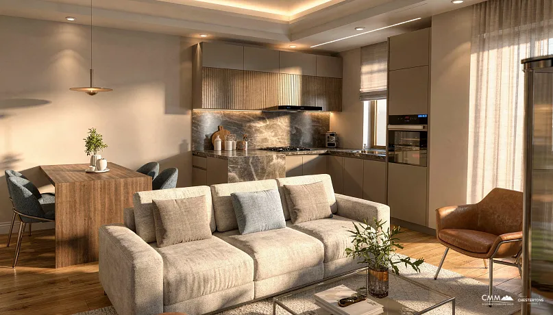 Apartments for sale in Risan in a new complex near the sea