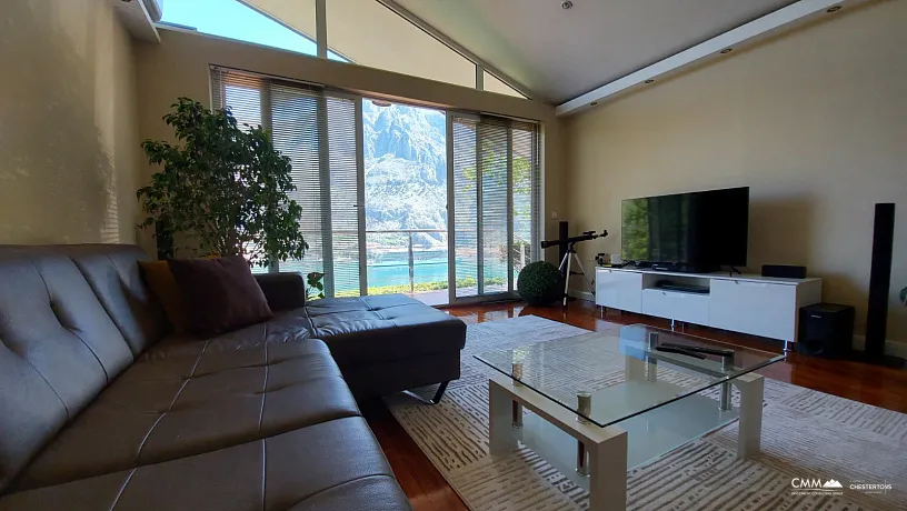 House with a view of the Bay of Kotor