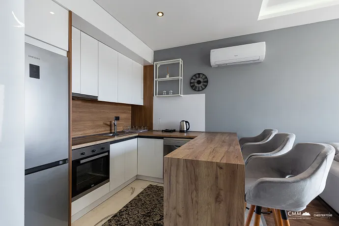 Luxury One-Bedroom Apartment with Modern Design in Bečići