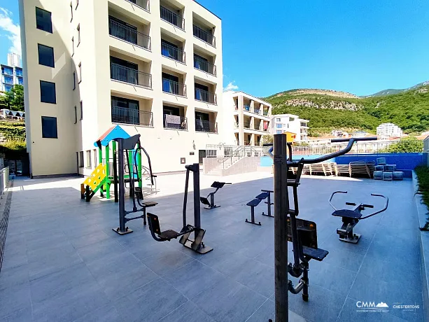 Apartments in Rafailovici for sale on the first line