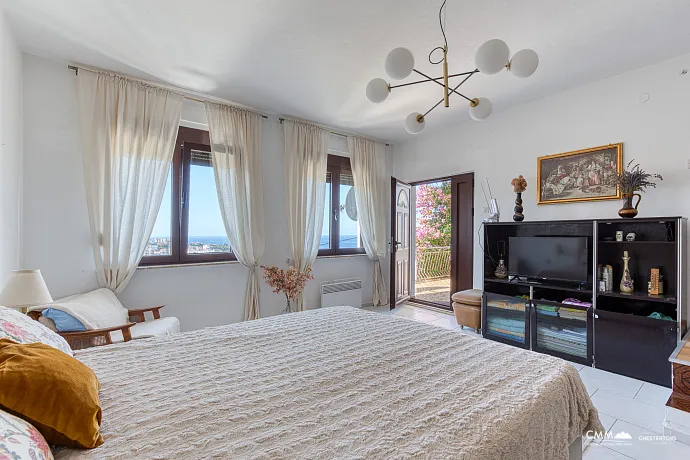 House in Dobra Voda with panoramic sea views
