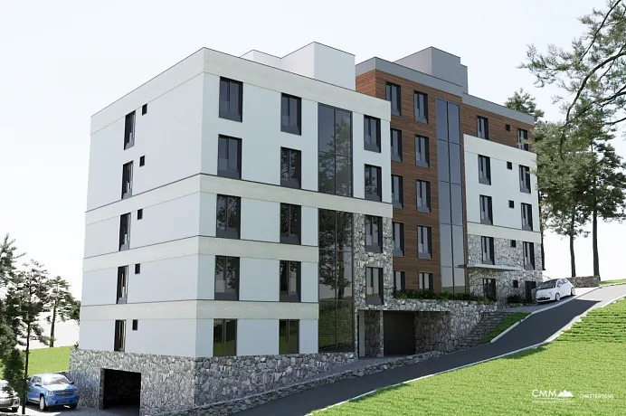 Apartments in a new building in Becici: from one to three bedrooms