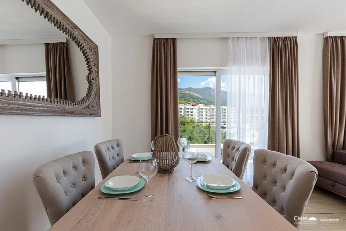 Luxury Two-Bedroom Apartment 66 m² with Panoramic Sea View